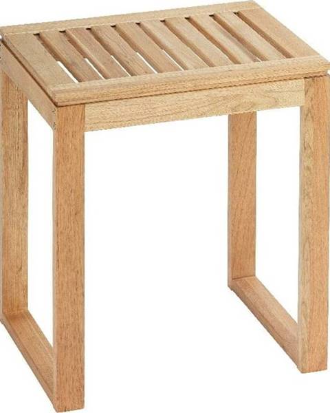 WENKO Koupelnová stolička z ořechového dřeva Wenko Norway
