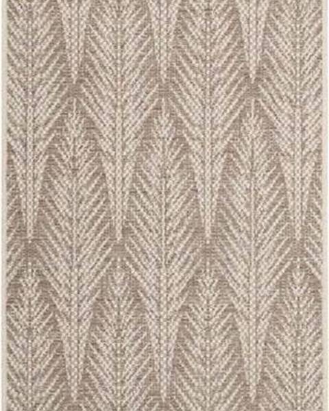 Bougari Hnědobéžový venkovní koberec NORTHRUGS Pella, 70 x 200 cm