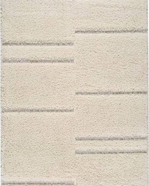 Universal Béžový koberec Universal Kai Stripe, 75 x 155 cm