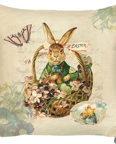 Povlak na polštář Apolena Easter Rabbit, 43 x 43 cm