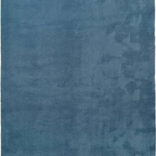 Modrý koberec Universal Berna Liso, 80 x 150 cm