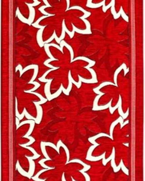 Floorita Červený běhoun Floorita Maple, 55 x 140 cm