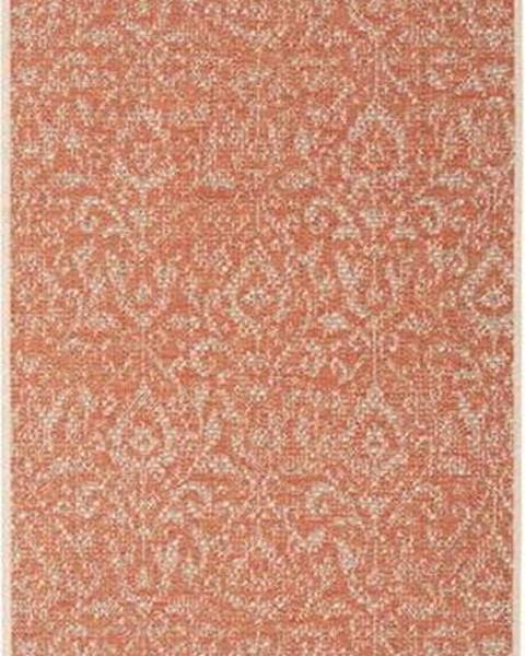 Bougari Oranžovo-béžový venkovní koberec NORTHRUGS Hatta, 70 x 200 cm