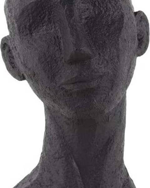 PT LIVING Černá dekorativní soška PT LIVING Face Art Lana, 28 cm