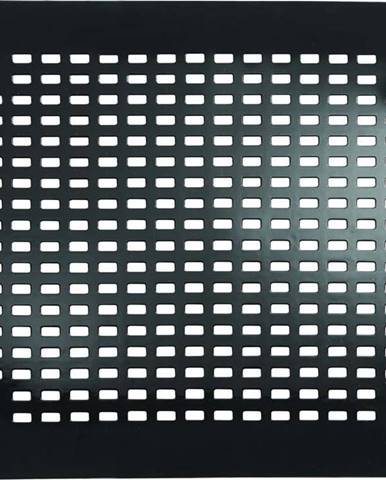 Černá podložka do dřezu iDesign Contour, 35 x 41 cm
