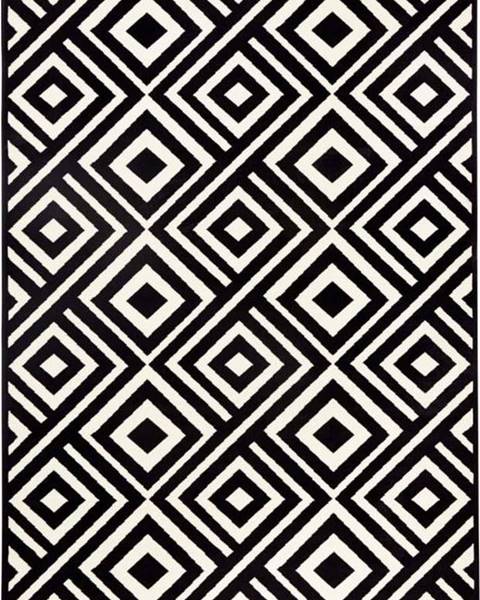 Zala Living Černo-bílý koberec Zala Living Art, 70 x 140 cm