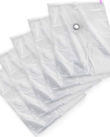 Sada 5 vakuových úložných obalů na oblečení Compactor Large Vacuum Bags