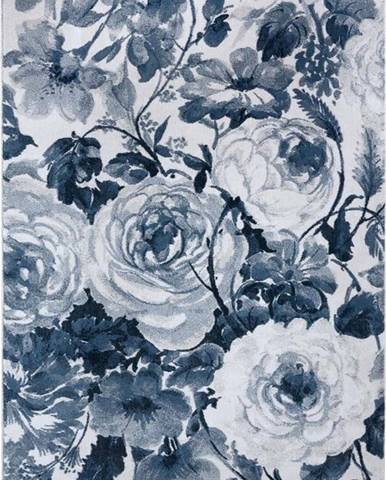 Světle modrý koberec Mint Rugs Peony, 80 x 150 cm