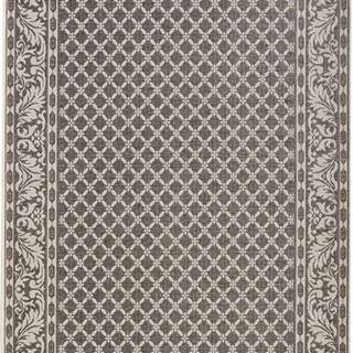 Šedo-krémový venkovní koberec NORTHRUGS Royal, 160 x 230 cm
