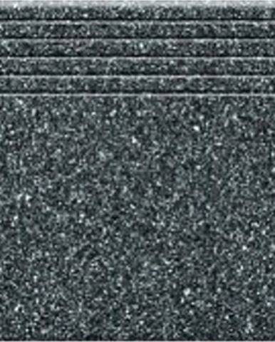 Dlažba schodová Tartan 5 - graphite 33,3/33,3