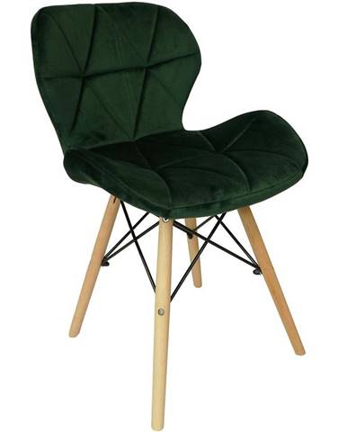 Židle Malta Láhev Zelená