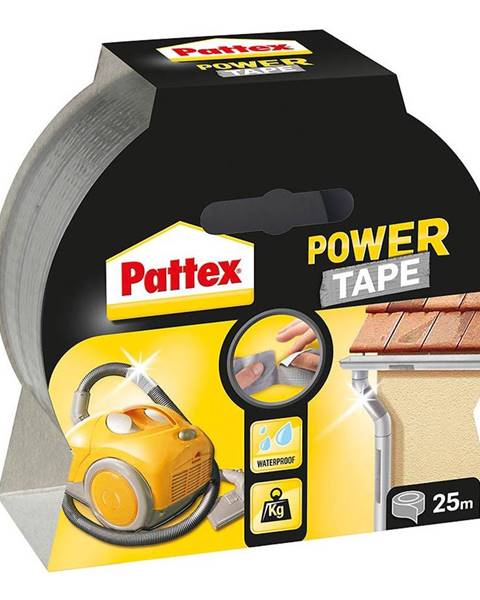 BAUMAX Pattex power tape 25 m strieborna