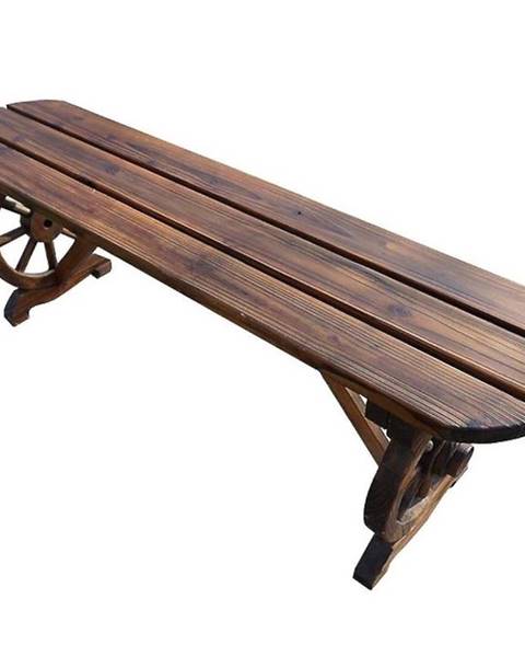 BAUMAX Dřevěná lavička 120x28x41