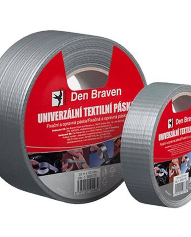Univerzální textilní páska Den Braven 50 mm x 25 m