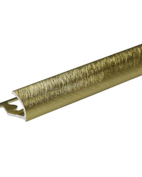 AQUA MERCADO Lišta Rondalu Alu Anod Gold Brushed Spiga 2700/27/10 mm
