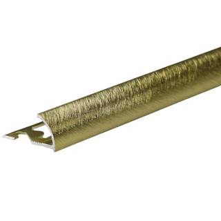 Lišta Rondalu Alu Anod Gold Brushed Spiga 2700/27/10 mm