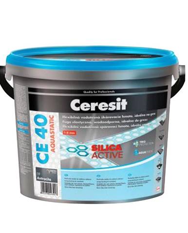 Spárovací hmota Ceresit CE 40 Aquastatic 2 kg cementgrey
