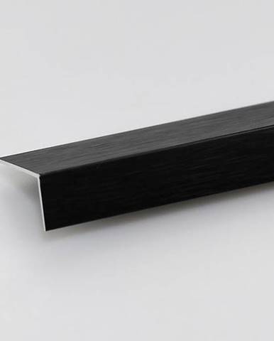Rohový Profil ALU Kartáčovaný Černý 30x30x1000