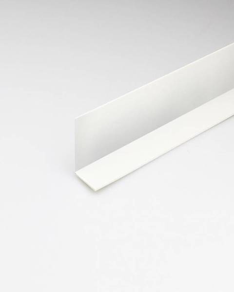PARQUET MERCADO Rohový Profil PVC Bílý Satén 10x10x1000