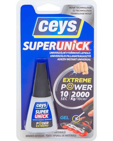 Univerzální lepidlo vteřinové Ceys Superunick Extreme Power 5 g