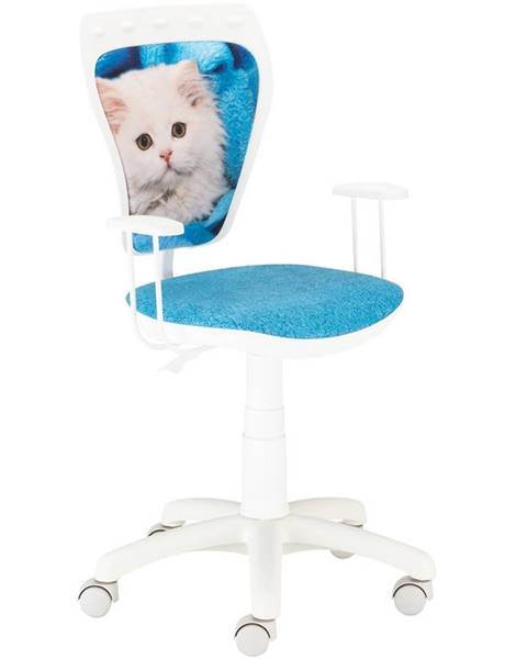 BAUMAX Otáčecí Židle Ministyle White - Kočka V Dece Ii
