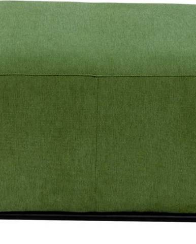 Zelený puf Tenzo Harry, šířka 82 cm