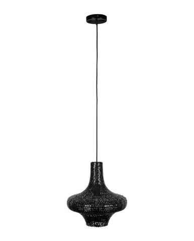 Černé závěsné svítidlo Dutchbone Trooper, ø 35 cm