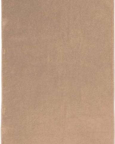 Tmavě béžová bavlněná osuška Boheme Alfa, 70 x 140 cm