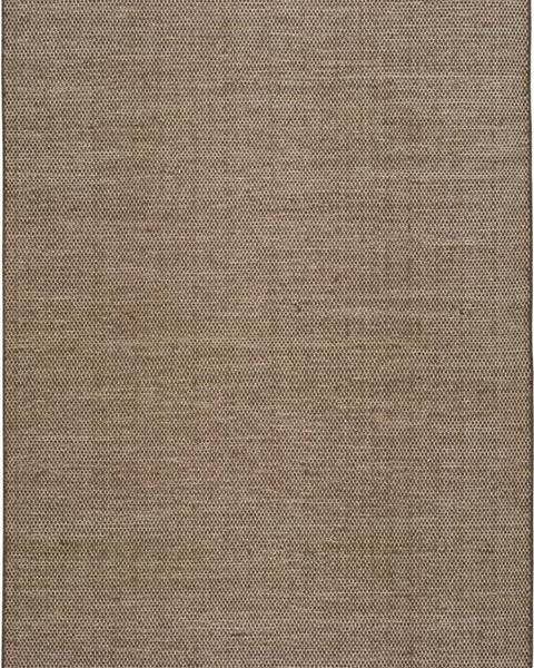 Universal Hnědý vlněný koberec Universal Kiran Liso, 60 x 110 cm