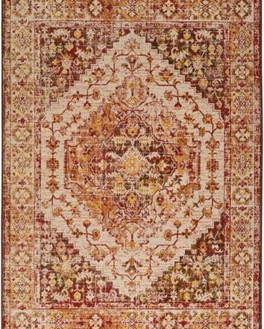 Oranžový koberec Universal Caucas Multi, 80 x 150 cm