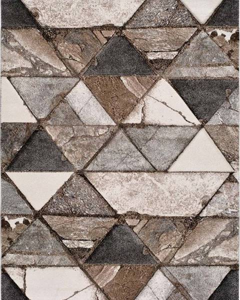 Universal Hnědý koberec Universal Istanbul Triangle, 160 x 230 cm