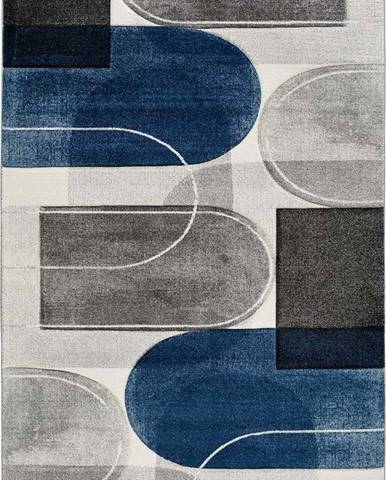 Modro-šedý koberec Universal Mya, 160 x 230 cm