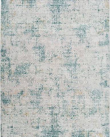 Šedo-modrý koberec Universal Babek, 80 x 150 cm
