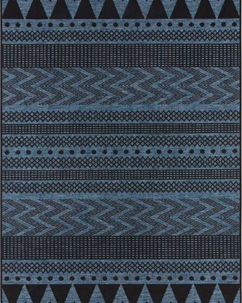Bougari Tmavě modrý venkovní koberec NORTHRUGS Sidon, 140 x 200 cm