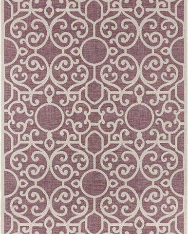 Fialovo-béžový venkovní koberec Bougari Nebo, 160 x 230 cm