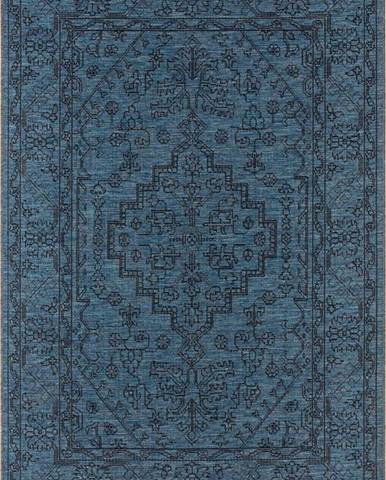 Tmavě modrý venkovní koberec Bougari Tyros, 140 x 200 cm