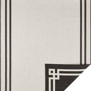 Černo-krémový venkovní koberec Bougari Manito, 160 x 230 cm