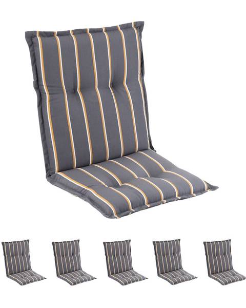 Blumfeldt Blumfeldt Sylt, čalouněná podložka, podložka na židli, podložka na výše polohovací křeslo, polštář, polyester, 50 × 120 × 9 cm