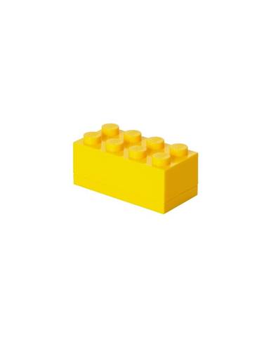Žlutý úložný box mini LEGO®