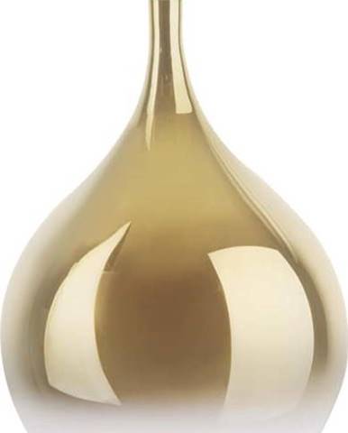 Skleněné závěsné svítidlo ve zlaté barvě Leitmotiv Drup Large, ø 26 cm