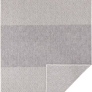 Světle šedý oboustranný venkovní koberec NORTHRUGS Borneo, 80 x 150 cm