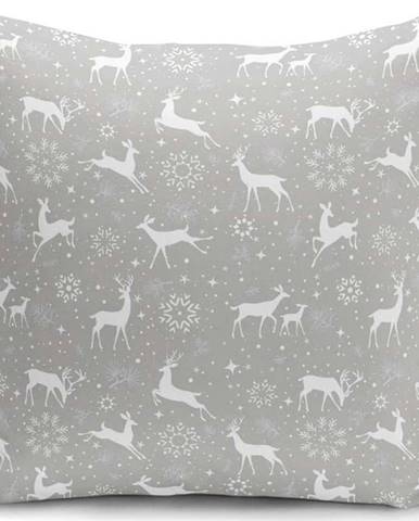 Vánoční povlak na polštář Minimalist Cushion Covers Reindeer, 42 x 42 cm