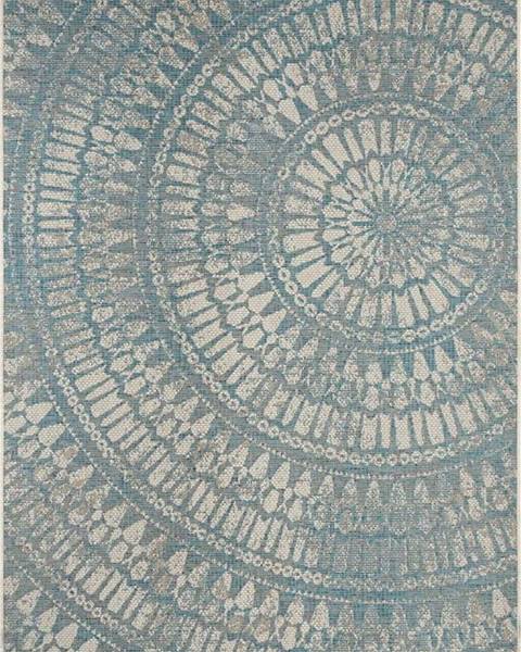 Bougari Šedomodrý venkovní koberec NORTHRUGS Amon, 200 x 290 cm