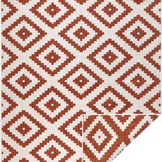 Hnědo-krémový venkovní koberec NORTHRUGS Malta, 160 x 230 cm