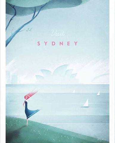 Plakát Travelposter Sydney, A3