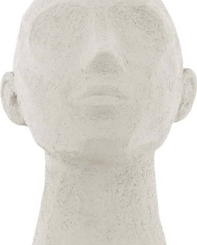 Slonovinově bílá dekorativní soška PT LIVING Face Art, výška 22,8 cm