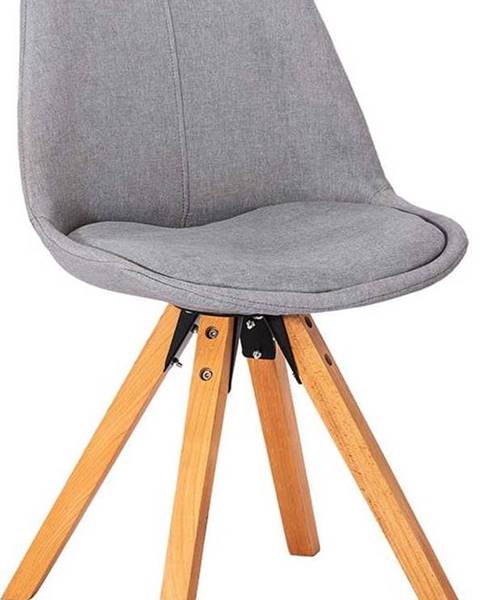 loomi.design Sada 2 světle šedých jídelních židlí Bonami Essentials Dima