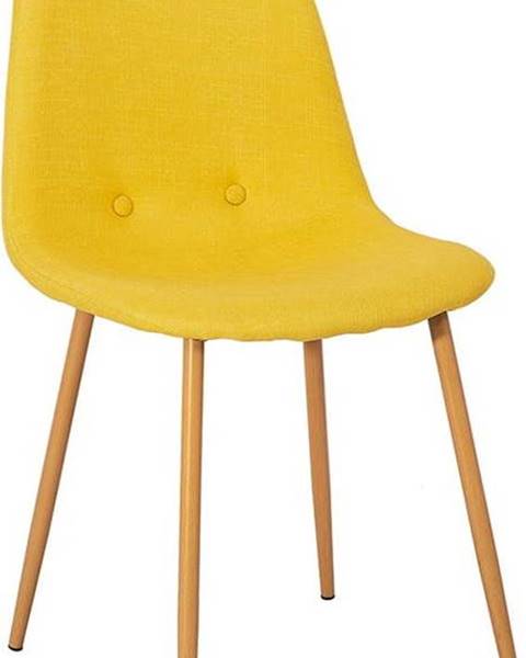 loomi.design Sada 2 žlutých jídelních židlí Bonami Essentials Lissy