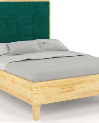 Dvoulůžková postel z borovicového dřeva Skandica Frida, 180 x 200 cm