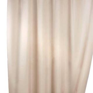 Béžový sprchový závěs s protiplísňovou povrchovou úpravou Wenko, 180 x 200 cm